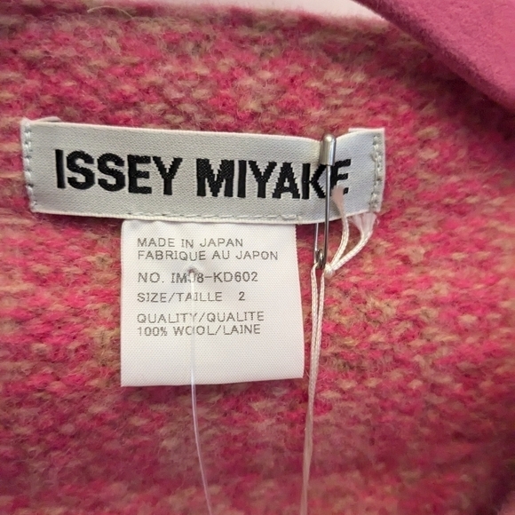 NWT Issey Miyake Wool Blazer Jacket - Picture 3 of 6